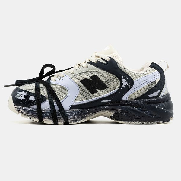 New Balance 530 Custom Beige Black ALL22409 фото