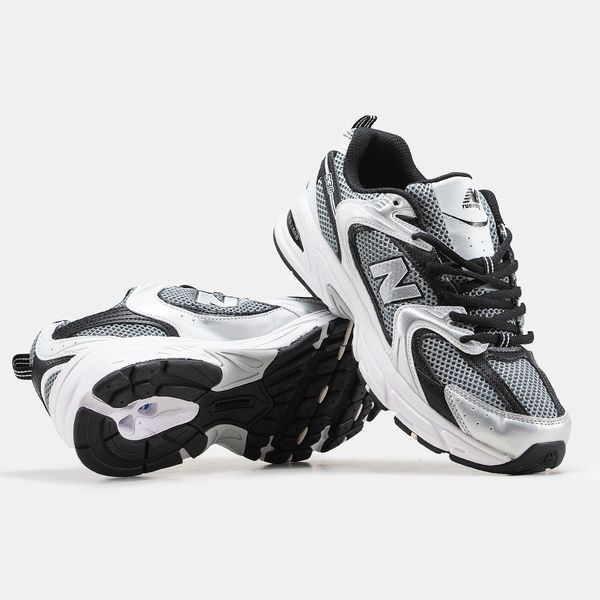 New Balance 530 White Silver Black ALL08978 фото