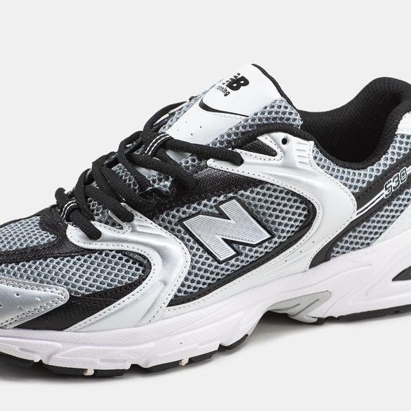 New Balance 530 White Silver Black ALL08978 фото
