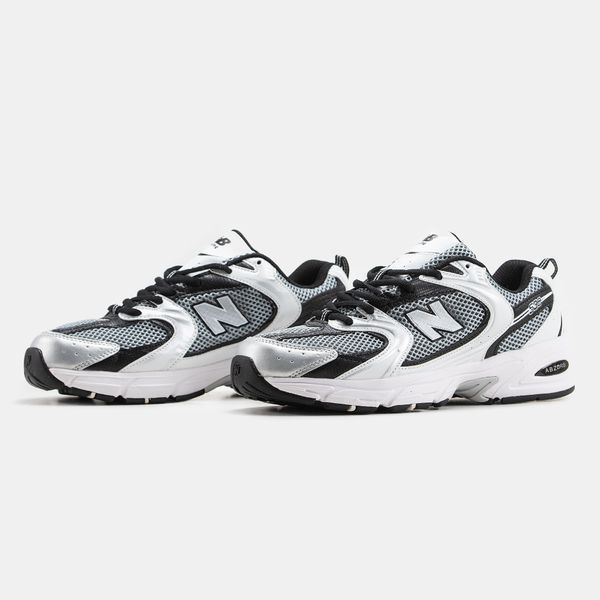 New Balance 530 White Silver Black ALL08978 фото