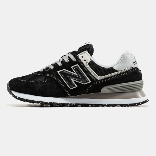 New Balance 574 Black White Grey ALL14035 фото