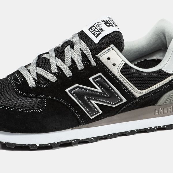 New Balance 574 Black White Grey ALL14035 фото
