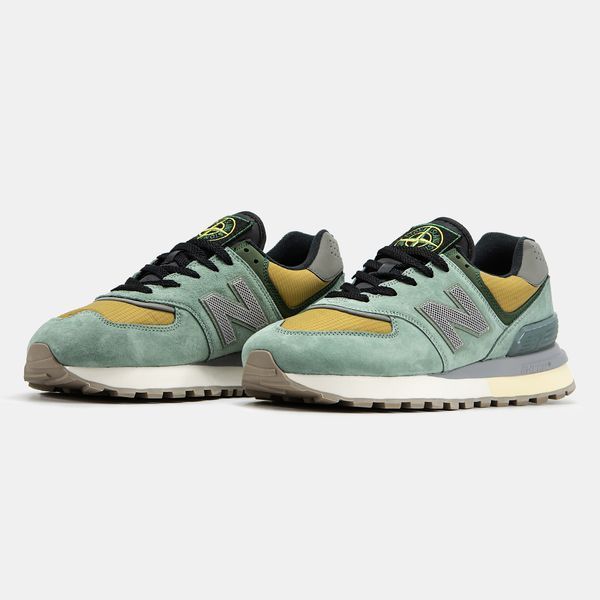 New Balance 574 Legacy x Stone Island Light Green ALL17851 фото