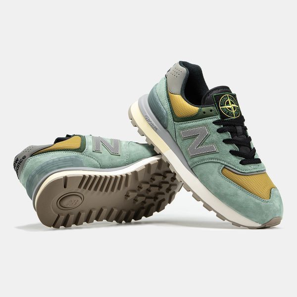New Balance 574 Legacy x Stone Island Light Green ALL17851 фото
