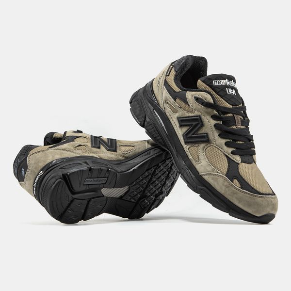 New Balance 990 Gore-Tex Thermo Beige Black ALL25830 фото