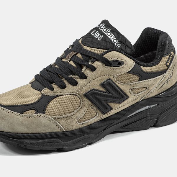 New Balance 990 Gore-Tex Thermo Beige Black ALL25830 фото