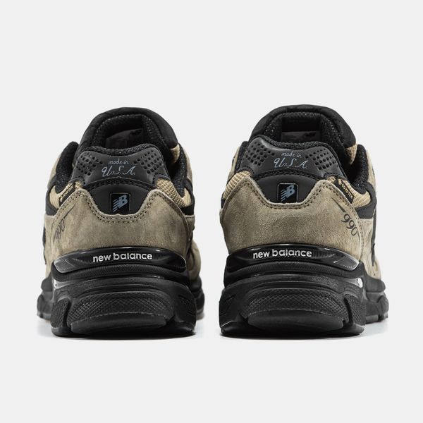 New Balance 990 Gore-Tex Thermo Beige Black ALL25830 фото