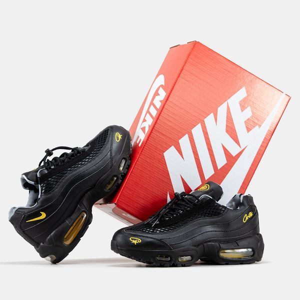 Nike Air Max 95 SP Corteiz Black Tour Yellow ALL18436 фото