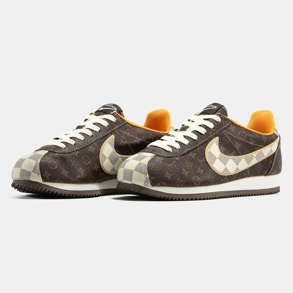 Nike Cortez x Louis Vuitton Brown Beige ALL20754 фото