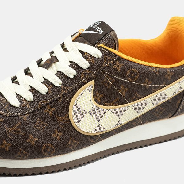 Nike Cortez x Louis Vuitton Brown Beige ALL20754 фото