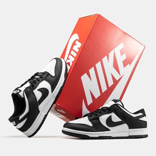 Nike Dunk Low White Black ALL06183 фото