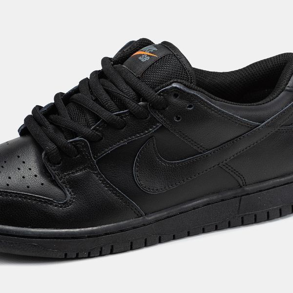 Nike SB Dunk Low Black Leather ALL19998 фото