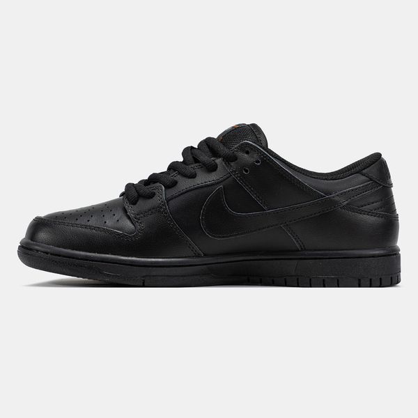 Nike SB Dunk Low Black Leather ALL19998 фото