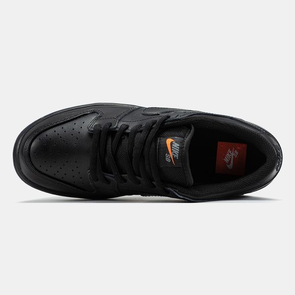 Nike SB Dunk Low Black Leather ALL19998 фото