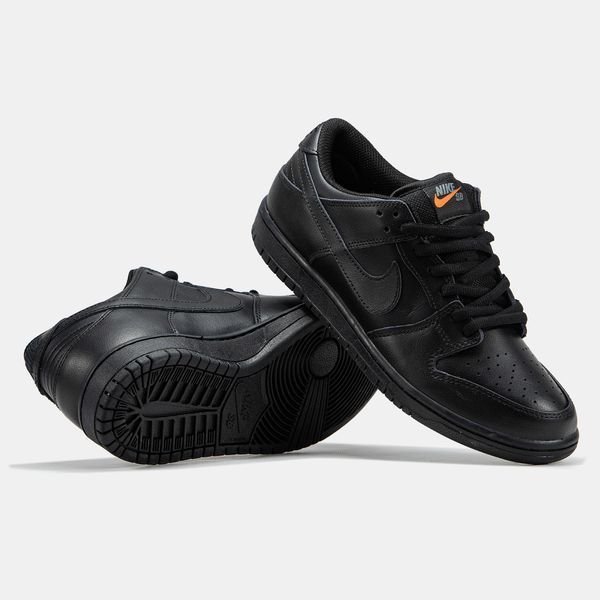 Nike SB Dunk Low Black Leather ALL19998 фото