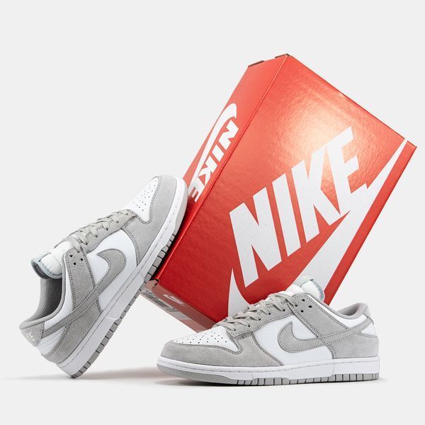 Nike SB Dunk Low White Grey ALL18109 фото