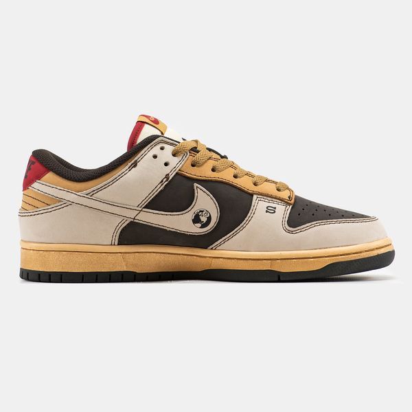 Nike SB Dunk Low x Stussy 40th Brown Beige ALL14560 фото