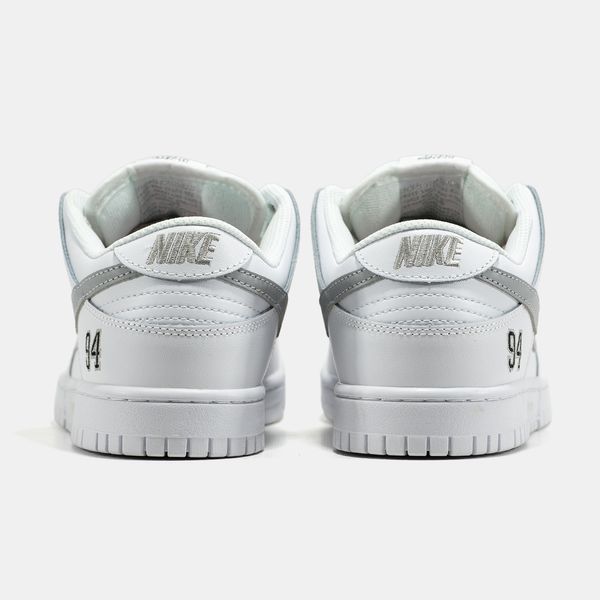 Nike SB Dunk Low x Supreme White Grey ALL23767 фото
