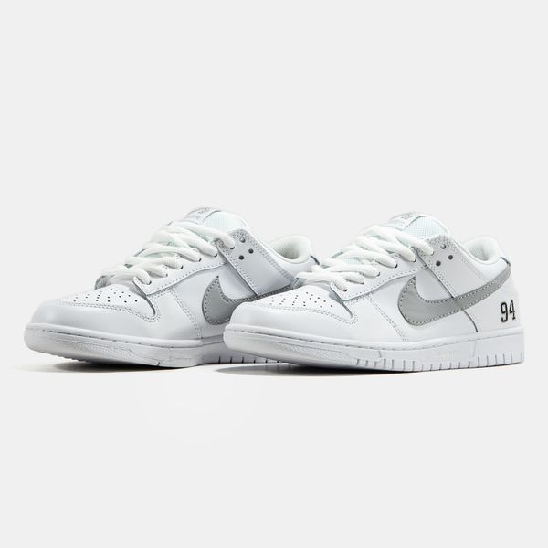 Nike SB Dunk Low x Supreme White Grey ALL23767 фото
