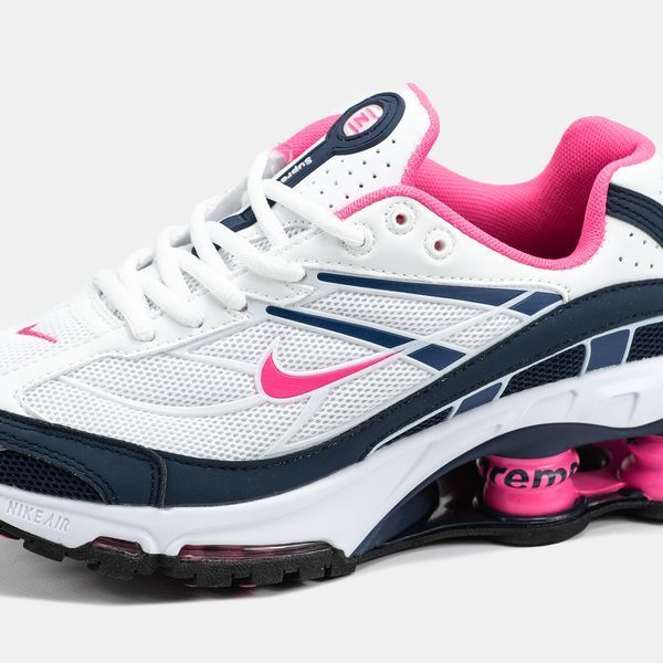 Nike Shox Ride 2 SP x Supreme White Blue Pink ALL20047 фото