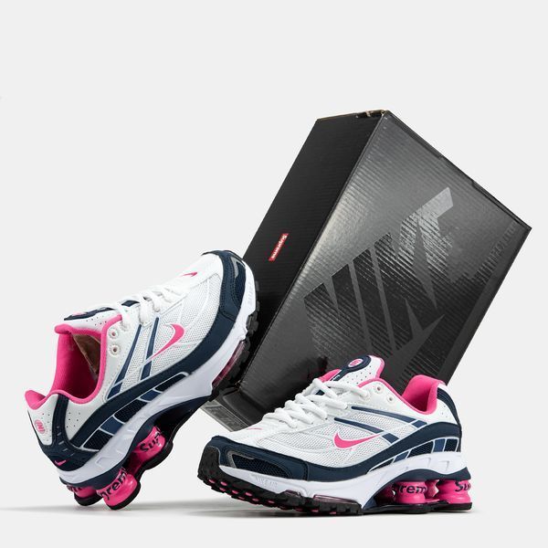 Nike Shox Ride 2 SP x Supreme White Blue Pink ALL20047 фото