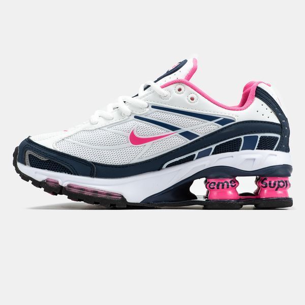 Nike Shox Ride 2 SP x Supreme White Blue Pink ALL20047 фото