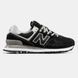 New Balance 574 Black White Grey ALL14035 фото 6