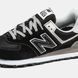 New Balance 574 Black White Grey ALL14035 фото 2