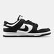 Nike Dunk Low White Black ALL06183 фото 6