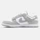 Nike SB Dunk Low White Grey ALL18109 фото 10
