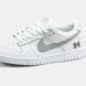 Nike SB Dunk Low x Supreme White Grey ALL23767 фото 2