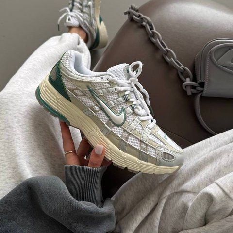 Nike P-6000 White / Green ALL18074 фото