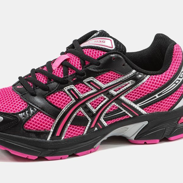 Asics Gel-1130 Pink Black Silver ALL23496 фото