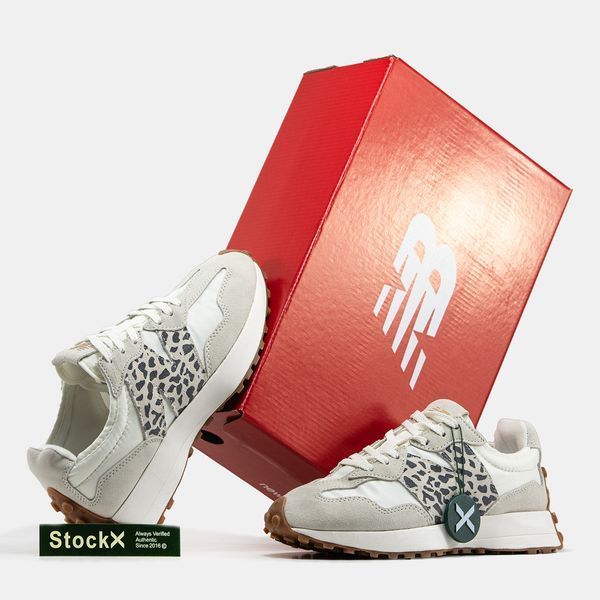 New Balance 327 White Leopard ALL12970 фото