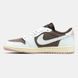 Air Jordan 1 Low x Travis Scott White Brown ALL19137 фото 10
