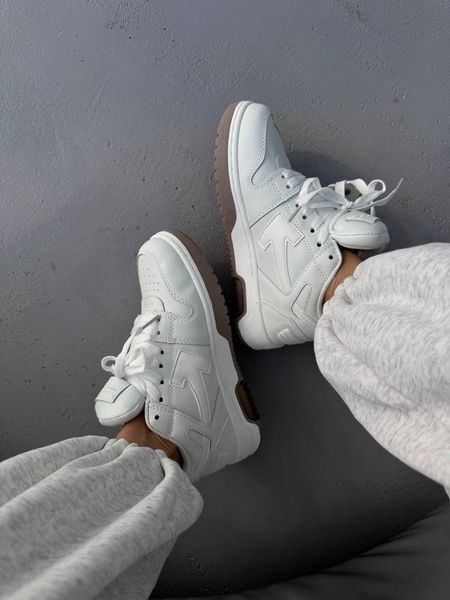 OFF WHITE OUT OF OFFICE FOR WALKING WHITE / OLIVE ALL18075 фото