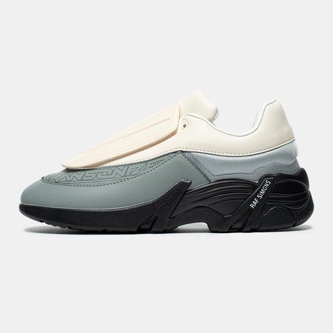 Adidas x Raf Simons Antei Shell and PVC-Trimmed Grey White ALL24005 фото