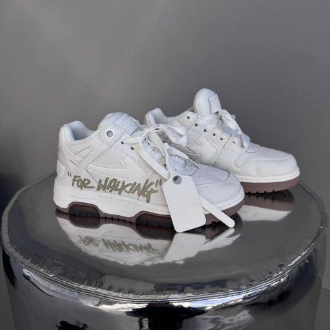 OFF WHITE OUT OF OFFICE FOR WALKING WHITE / OLIVE ALL18075 фото