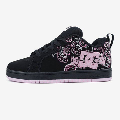 DC Shoes Court Graffik Black Pink Sabbath ALL18851 фото