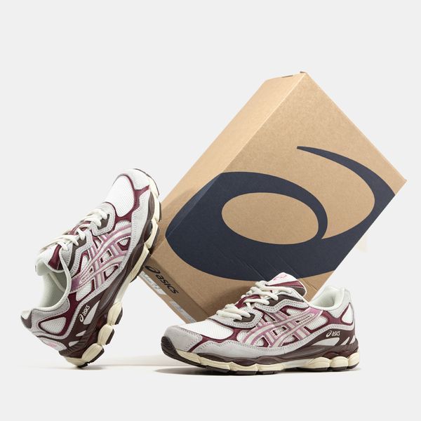 Asics Gel-NYC Bordeaux White ALL23450 фото