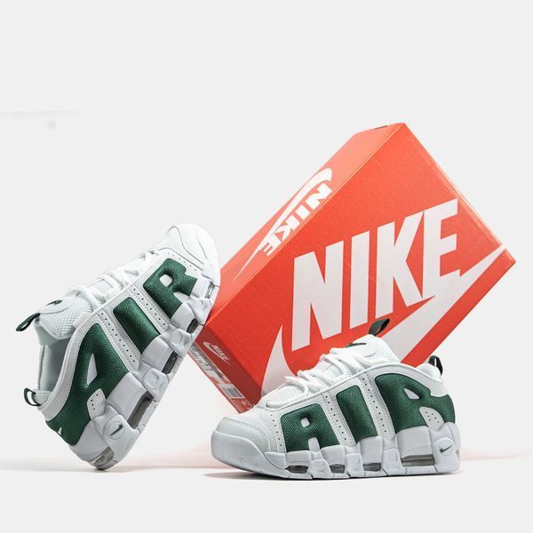 Nike Air More Uptempo Low White Green ALL23923 фото