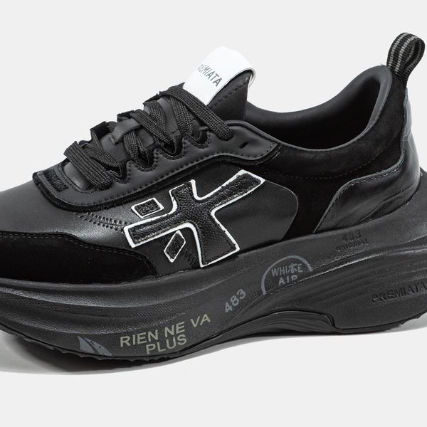 Premiata Hill Black ALL23659 фото