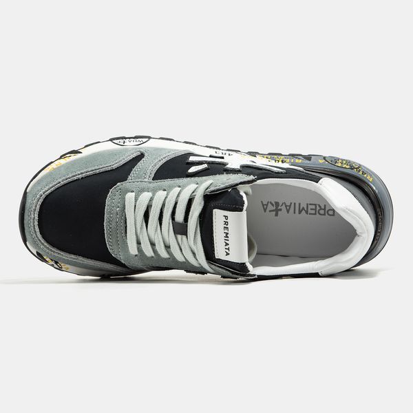 Premiata Mick Black Grey White ALL20725 фото