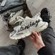 Balenciaga Track Signature Sneaker in White/black ALL20277 фото 1