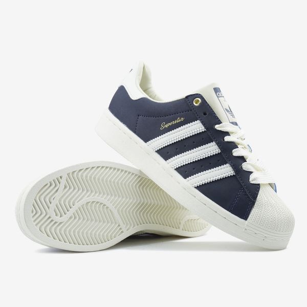 Adidas Superstar 50/50 Black Navy Blue ALL22379 фото