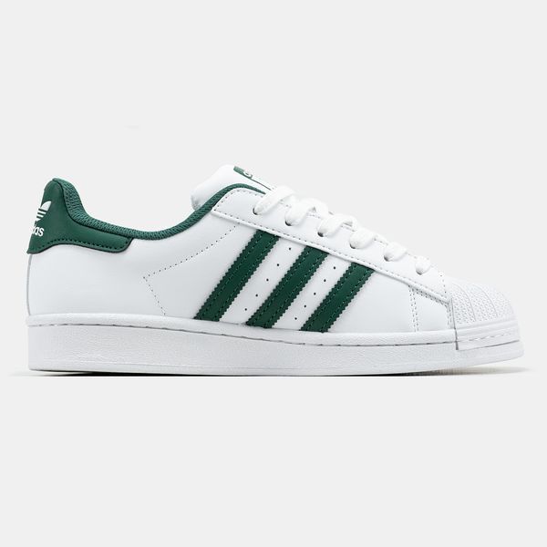 Adidas Superstar White Green ALL17453 фото