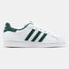 Adidas Superstar White Green ALL17453 фото 6