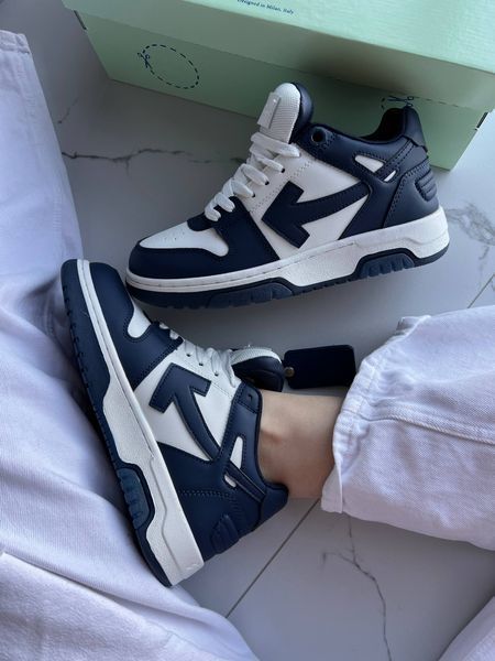 Off-White Out of Office Dark Blue White ALL22374 фото