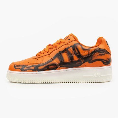 Nike Air Force 1 Skeleton Orange ALL05675 фото