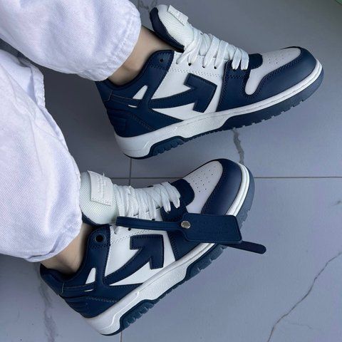 Off-White Out of Office Dark Blue White ALL22374 фото